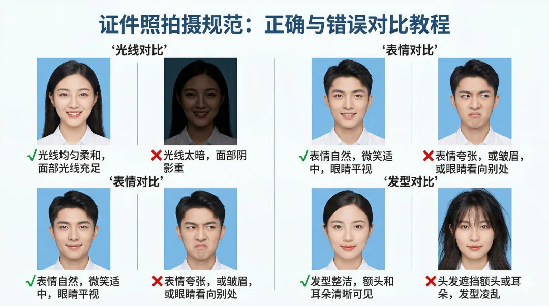 拍摄对比图