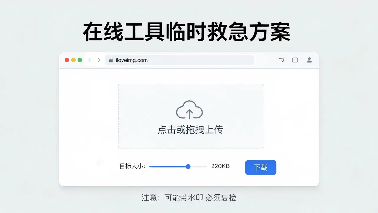 在线工具临时救急方案