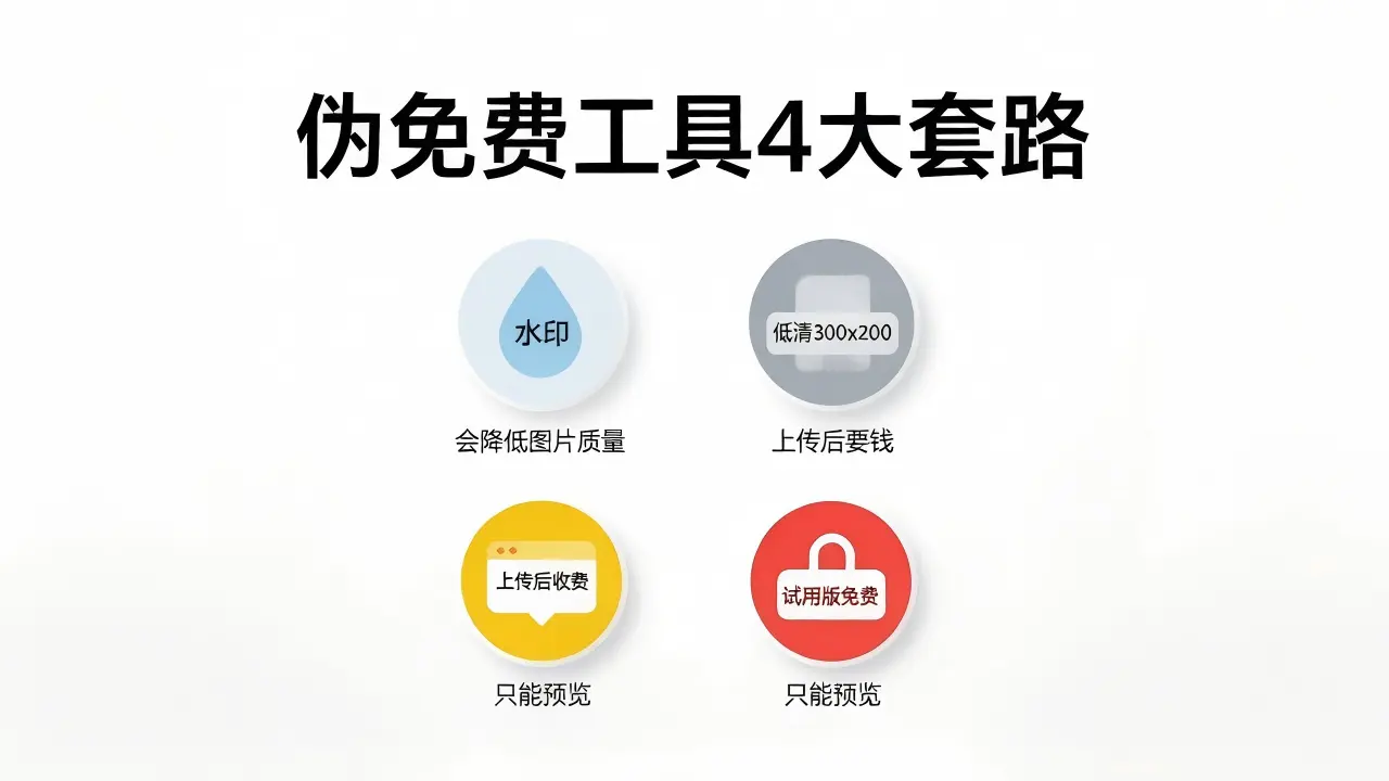 伪免费工具4大套路