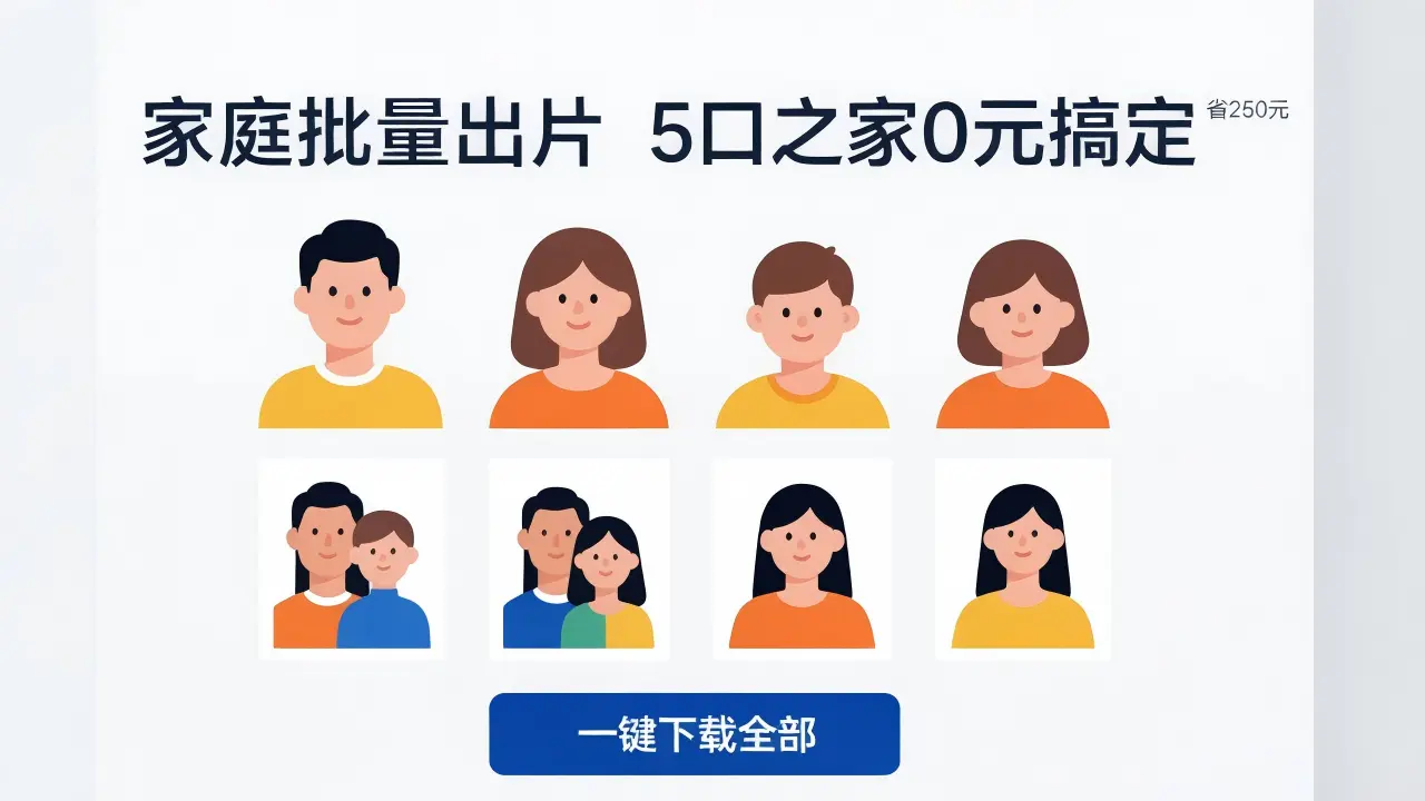 面签备用6寸排版一张冲印8张
