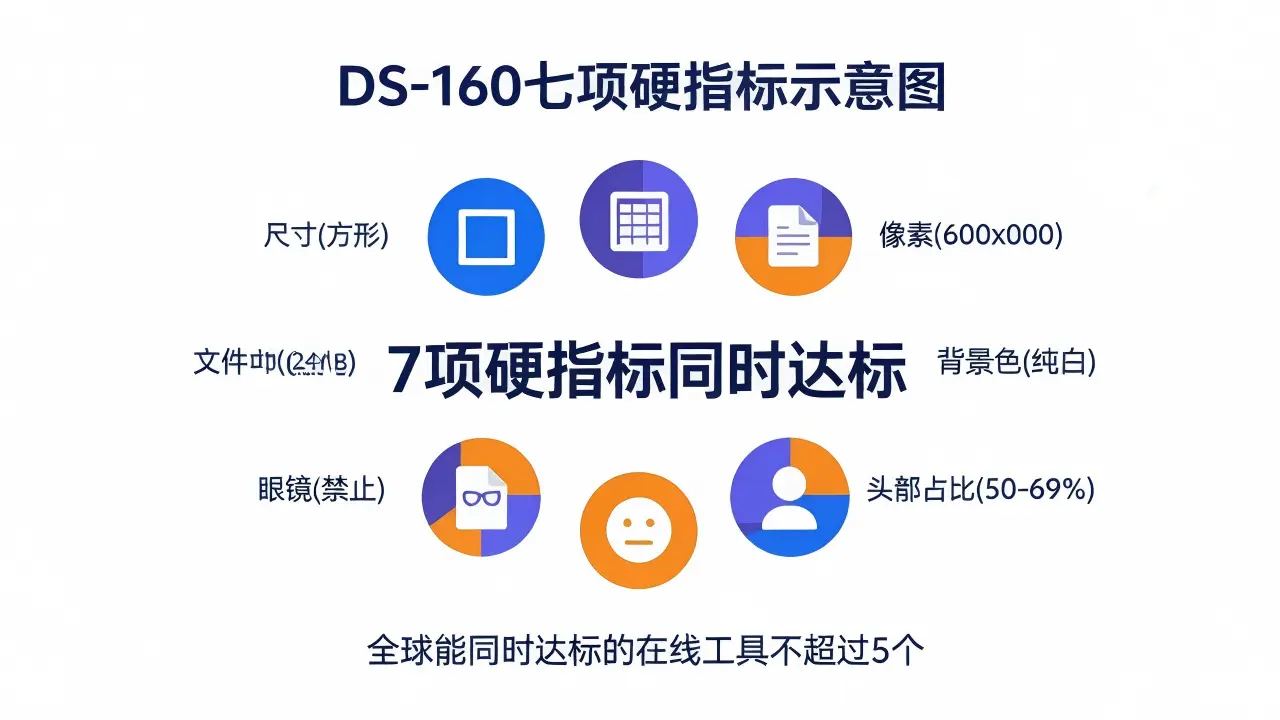 DS-160七项硬指标同时达标