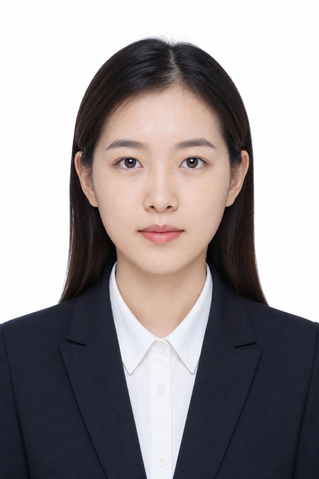 营养师考试证件照示例 - 标准295x413px白底报名照片